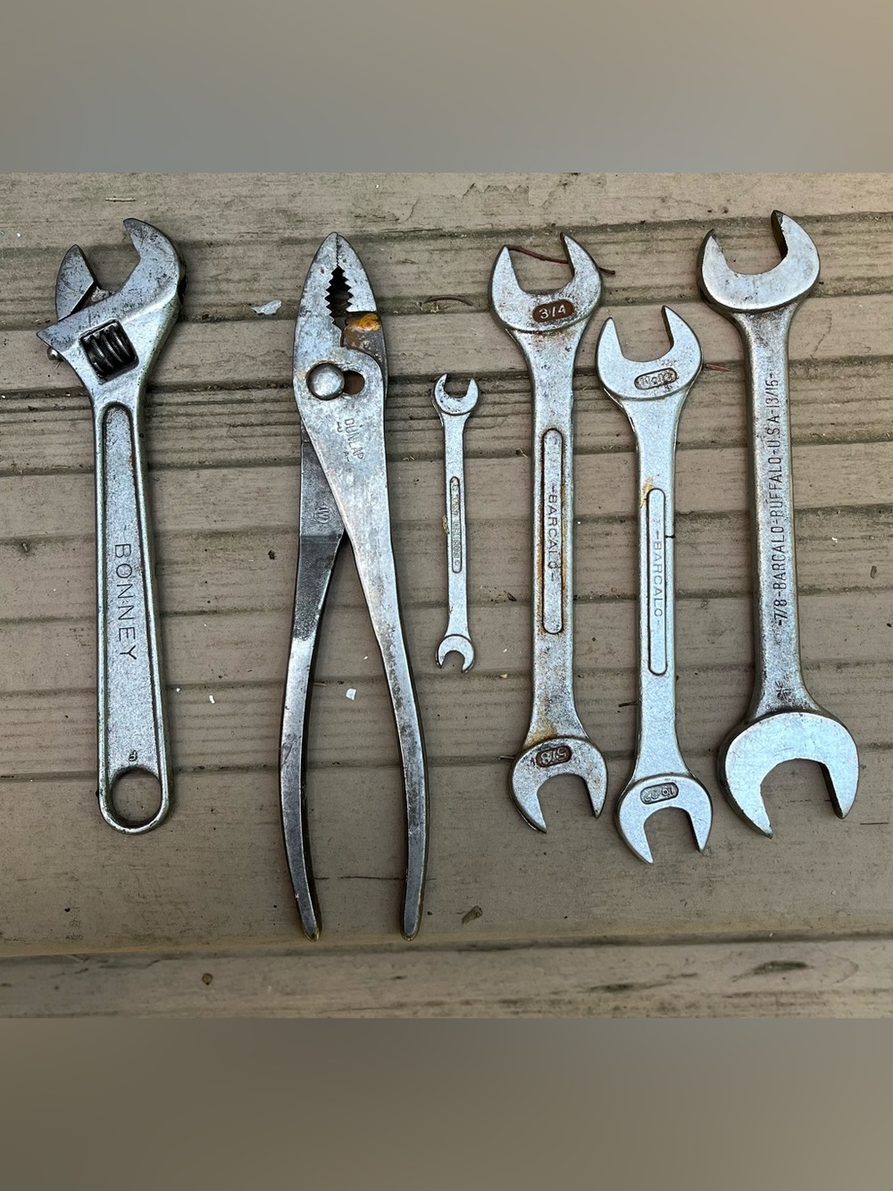 Vintage made in the USA wrenches